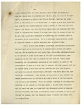 William H. Taft Letter Signed in 1919 Endorsing (Perhaps for the First Time on Paper) the Suffrage Movement -- Taft Also Criticizes President Woodrow Wilson's Mis-Handling of the Treaty of Versailles